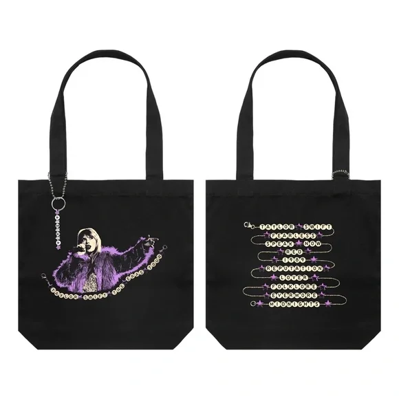 NEW Taylor Swift Eras Tour Tote & Keychain